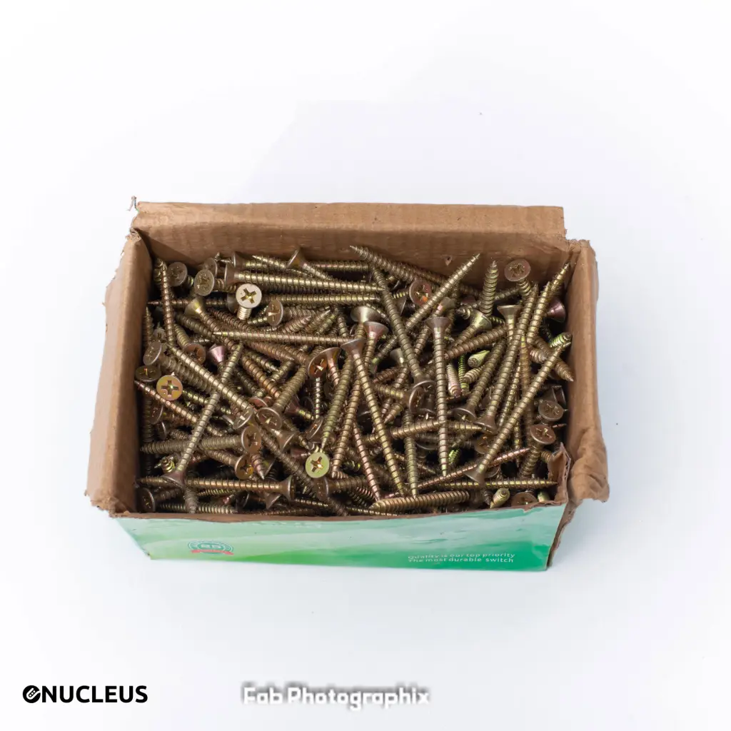 Vis Jaune en Aggloméré Zingué vis À tête Plate ( Chipboard YELLOY) / 1KG 