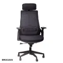 Chaise de bureau roulante en back plastic