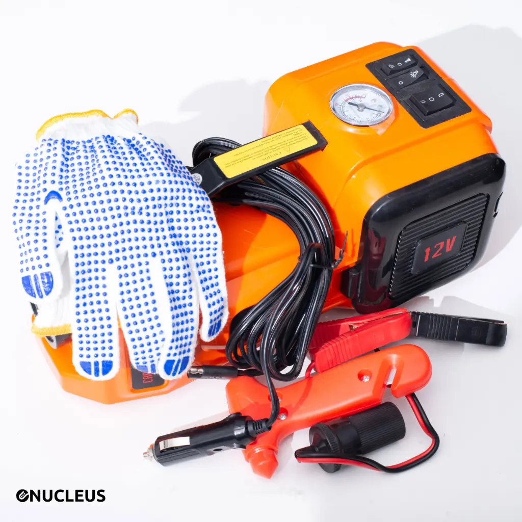 Cric 5Tonne de véhicule électrique portable avec  compresseur 