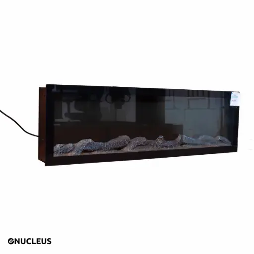 [#GN-DE-246] Cheminée électrique décorative à flamme moderne sans chauffage encastrable 