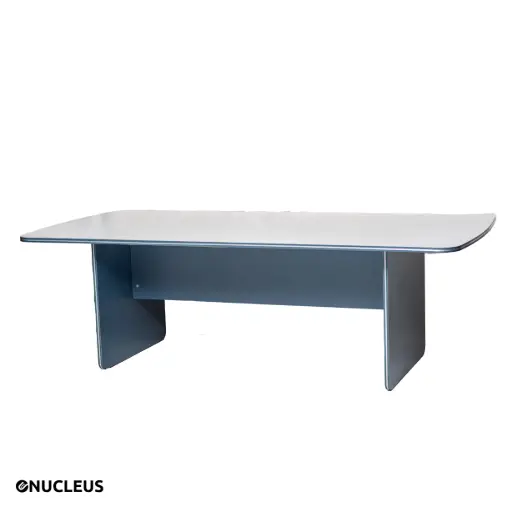[#GN-FB-020] Table de reunion à 2 pieds en bois 