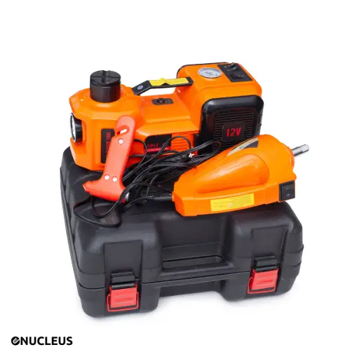 Cric 5Tonne de véhicule électrique portable avec  compresseur 